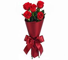 Букет 5 Красных роз Эдлесс Лав в Кузнецово