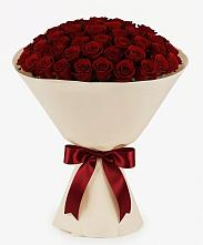 Букет 101 Бордовая роза Блэк Бакарра в Кузнецово