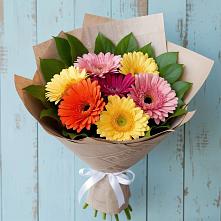 Букет цветов из:  Герберы #REPLACE_PRED# Кузнецово
