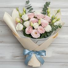 Букет цветов из:  Лизиантусы #REPLACE_PRED# Кузнецово