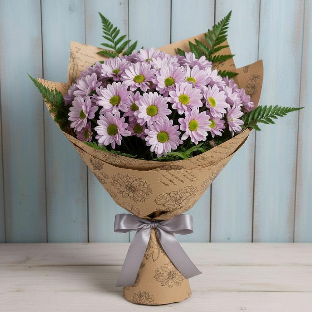 Букет цветов из: Хризантемы в Кузнецово