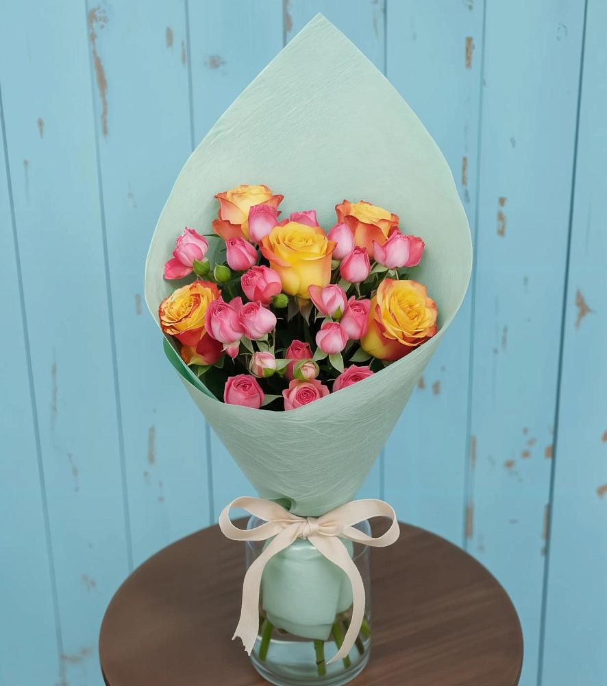 Букет цветов из: Розы в Кузнецово