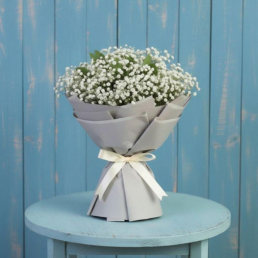 Букет цветов из: Гипсофила в Кузнецово