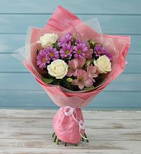Букет цветов из:  Герберы #REPLACE_PRED# Кузнецово