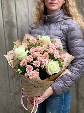 Букет цветов из: Розы в Кузнецово