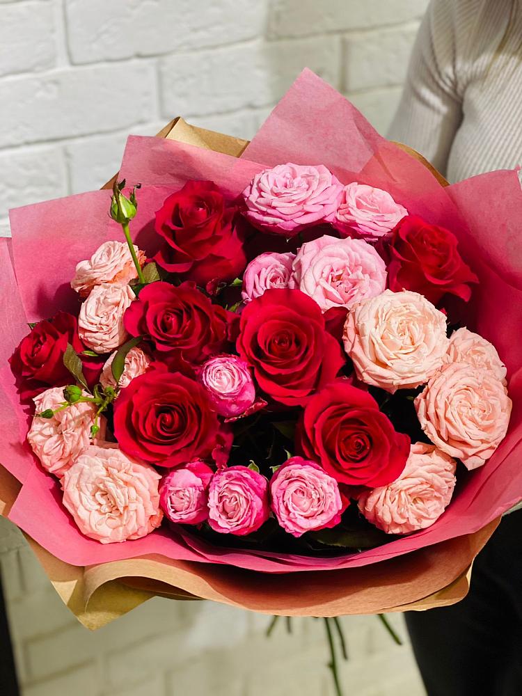 Букет цветов из: Розы в Кузнецово