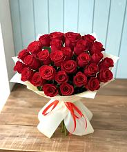 Букет 29 Красных роз в Кузнецово