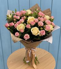 Букет цветов из:  Розы в Кузнецово