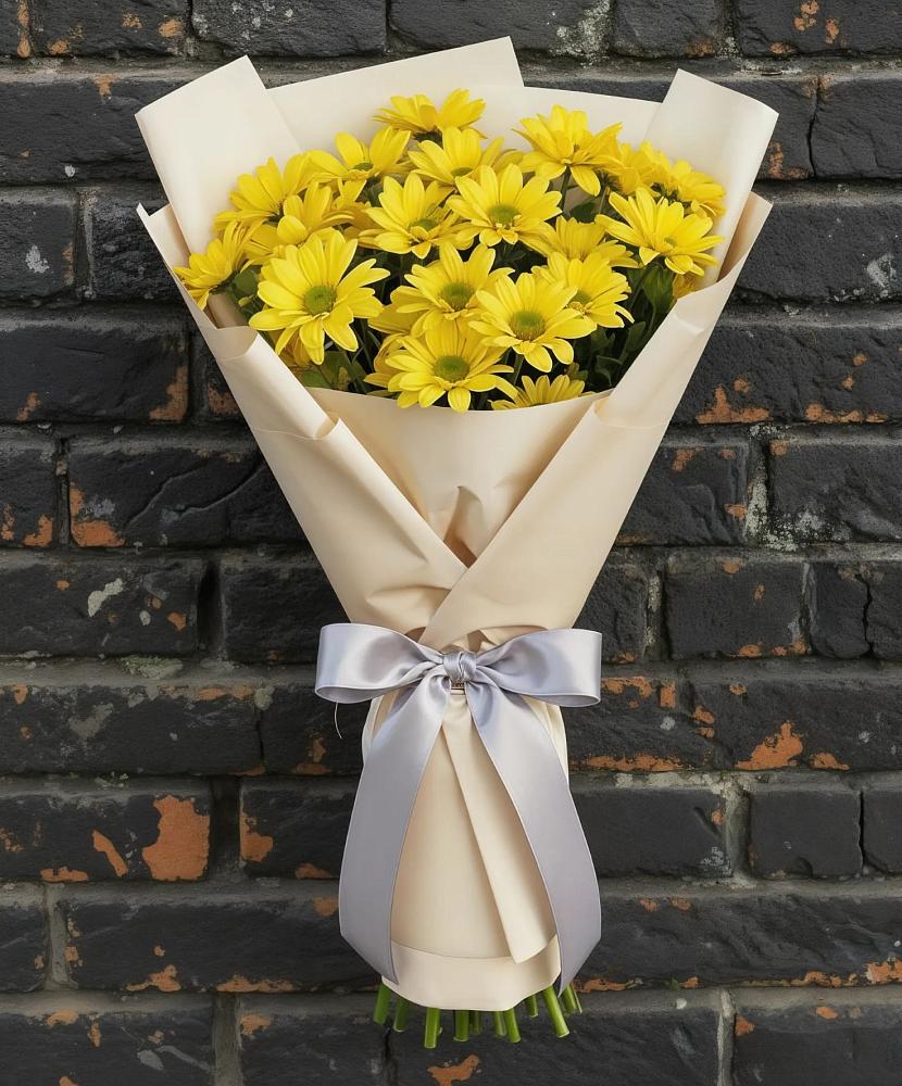 Букет цветов из: Хризантемы в Кузнецово