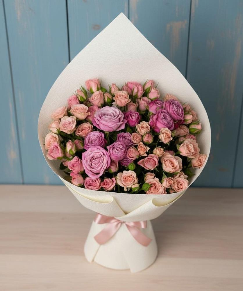 Букет цветов из: Розы в Кузнецово