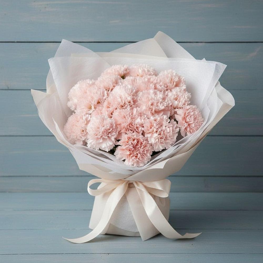 Букет цветов из: Гвоздики в Кузнецово