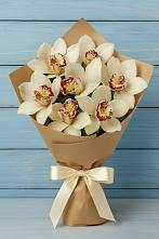 Букет цветов из:  Орхидеи и Розы в Кузнецово